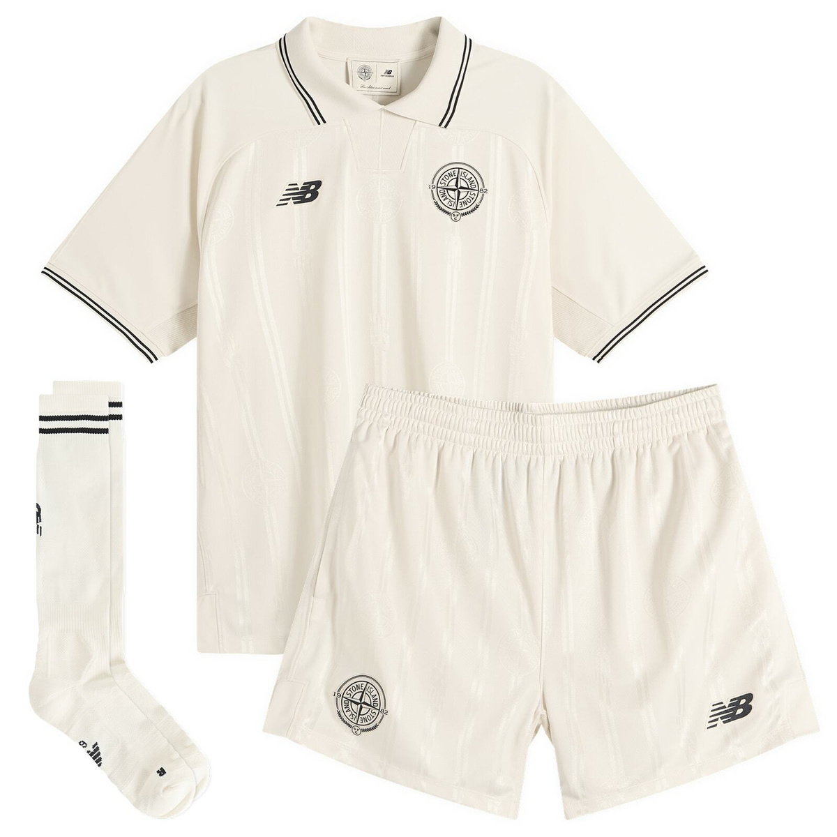 New Balance Men's x Stone Island Football Kit in Away