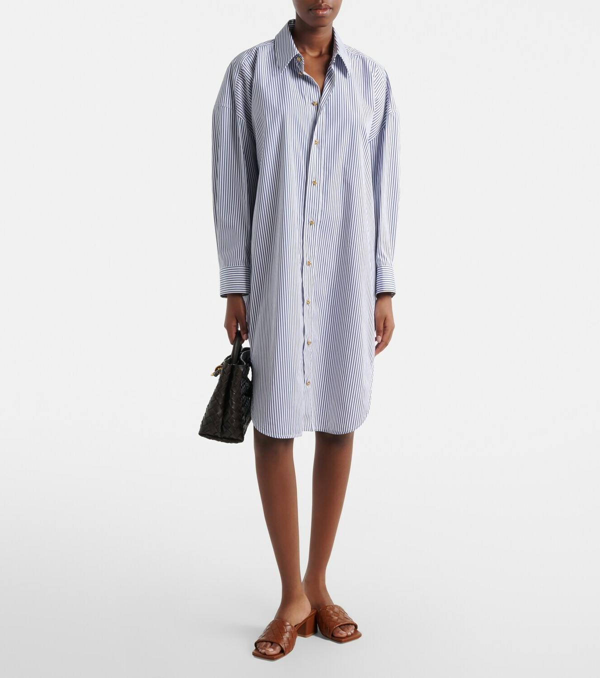 Bottega Veneta Parco Intrecciato leather mules