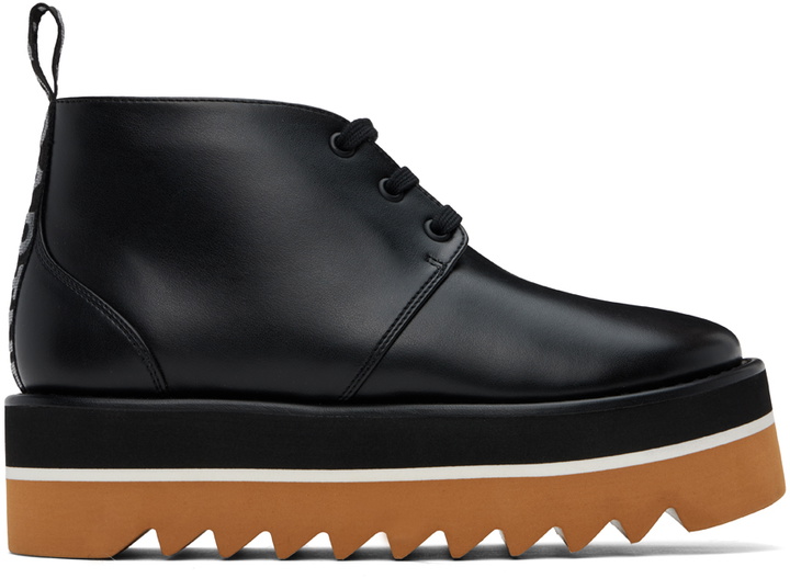 Photo: Stella McCartney Black Sneakelyse Platform Loafers