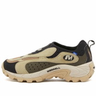 Merrell Women's x Nicole Mclaughlin Moc Speed Streak Evo Sneakers in Coyote/Olive