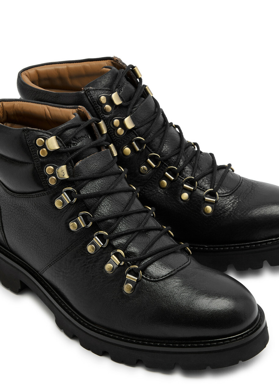 Oliver Sweeney Helford Leather Hiking Boots Black
