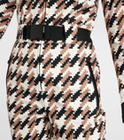 Perfect Moment Allos houndstooth ski suit