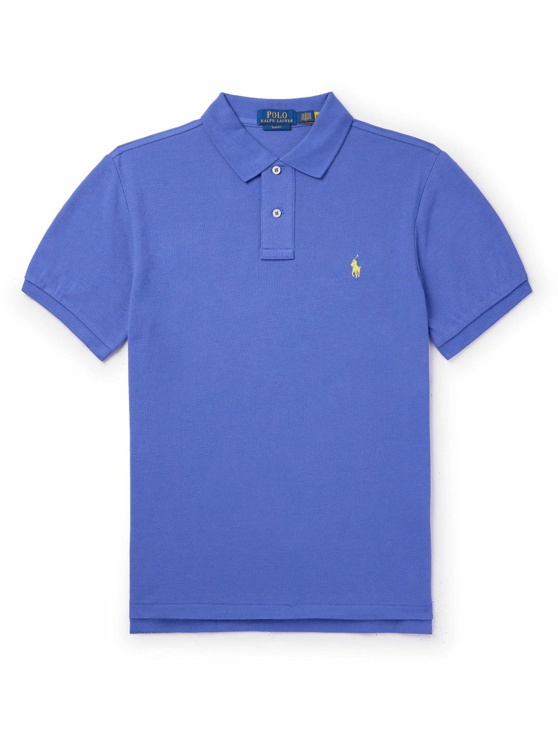 Polo Ralph Lauren - Slim-Fit Logo-Embroidered Cotton-Piqué