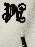PALM ANGELS - Monogram Wool Blend Puffer Ski Jacket
