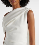 Roksanda Bridal Maite 2 caped one-shoulder gown