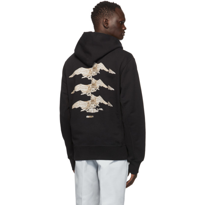 Helmut Lang Black Eagle Standard Hoodie Helmut Lang