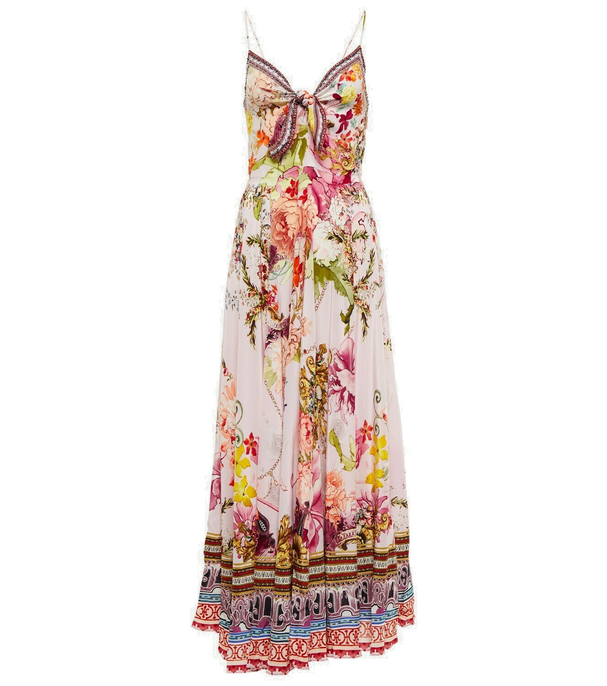 Camilla Embellished silk maxi dress Camilla