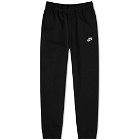 Nike Men's Club Sweat Pant in Black/White
