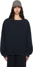 GREG ROSS Black Shoulder Pad Thermal Long Sleeve T-shirt