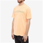1017 ALYX 9SM Men's Outline Logo T-Shirt in Orange