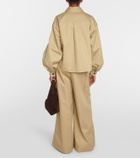 CO Cropped cotton jacket