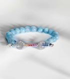Ananya Chakra 18kt white gold bracelet with sapphires, diamonds, and gemstones