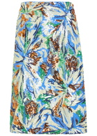 Rabanne Sequin-embellished Floral Midi Skirt Multicoloured