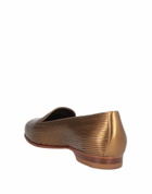 Santoni Womens Loafers in Gold