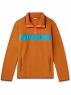 Cotopaxi - Teca Shell-Trimmed Fleece Sweatshirt - Orange