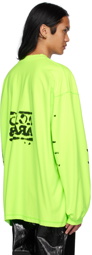 Balenciaga Green Acid Arab Edition Long Sleeve T-Shirt