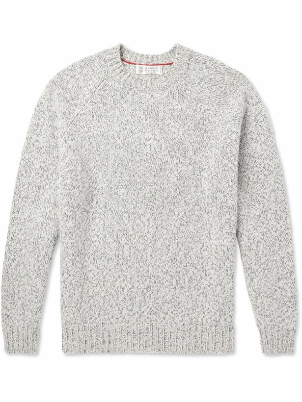 Photo: Brunello Cucinelli - Cashmere Sweater - Gray