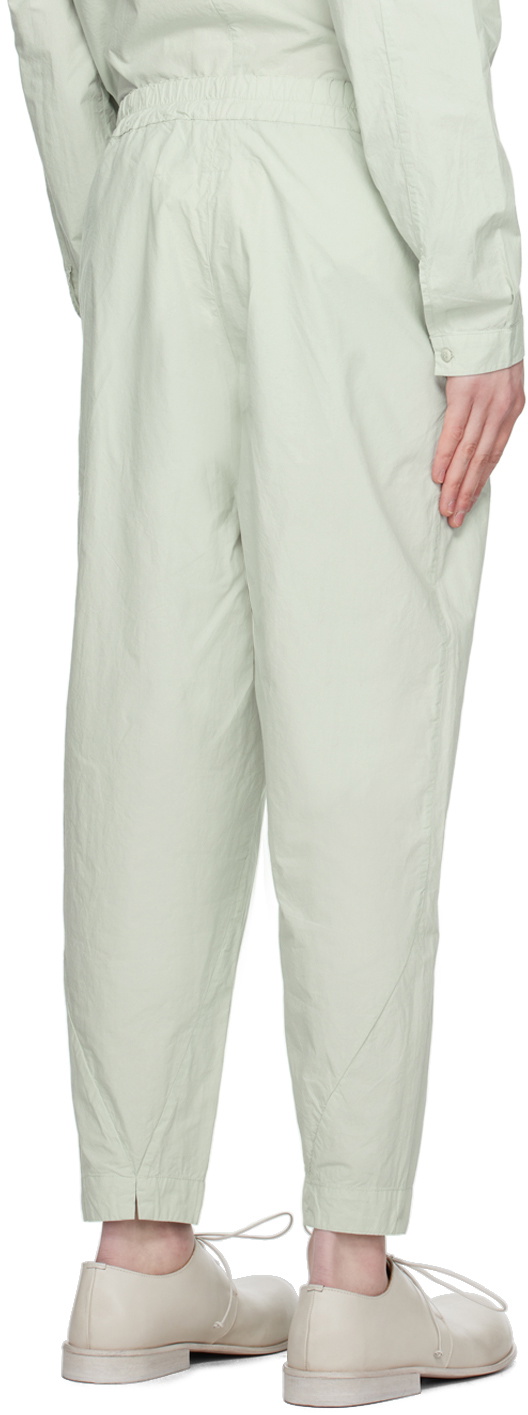 2022SS　Toogood the acrobat trouser Toogood The Acrobat Trouser in Crumpled Cotton Chalk Curated