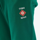 Casablanca Men's Casa Sport Logo Sweatpant in Green