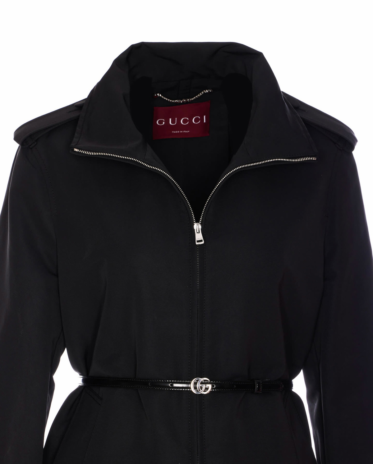 Gucci Nylon Faille Coat Gucci