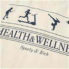 Sporty & Rich Health & Wellness T-Shirt in Cream