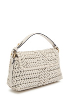 Anya Hindmarch The Neeson Woven Leather Cross-body bag - Off White - One Size