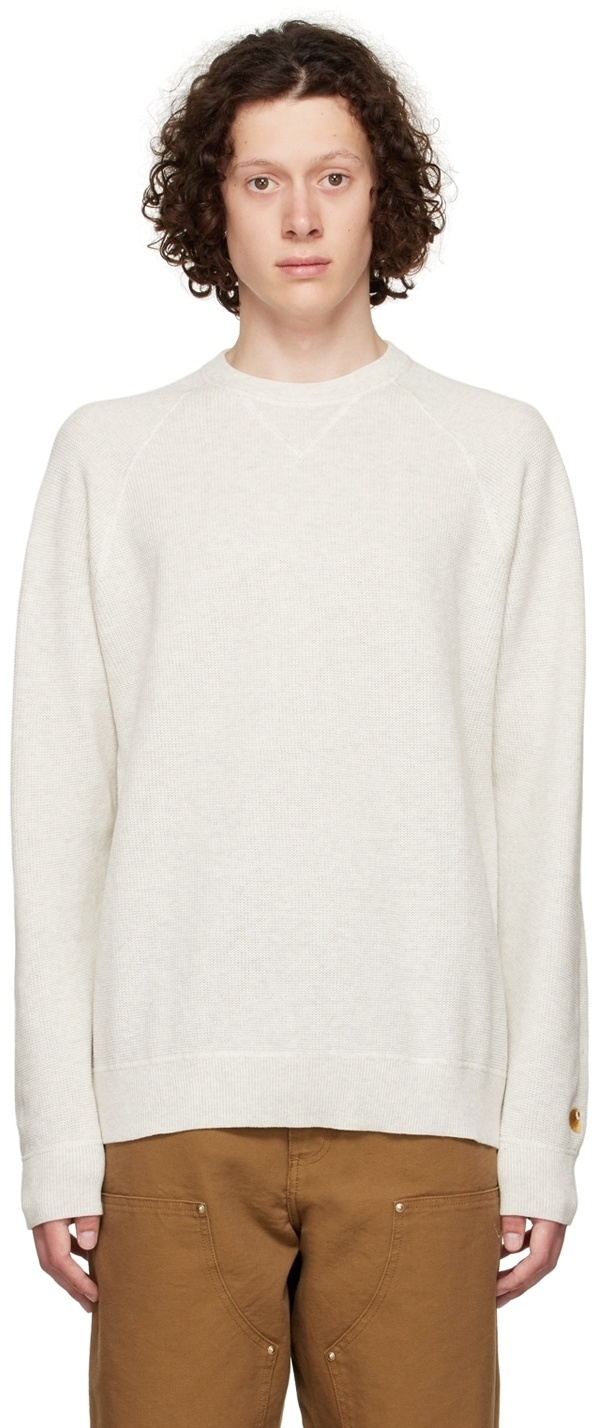 Carhartt Work In Progress Gray Cotton Sweater Carhartt WIP