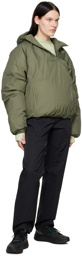 POST ARCHIVE FACTION (PAF) Green 5.0 Center Down Jacket