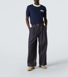 King & Tuckfield Knitted wool T-shirt