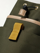 Master-Piece - Link v2 Leather-Trimmed CORDURA Pouch
