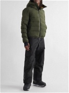 Moncler Grenoble - Lagorai Quilted Hooded Down Ski Jacket - Green