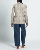 Marine Serre Womens Blazer in Beige