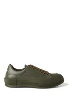 Deck Plimsoll Sneakers in Khaki