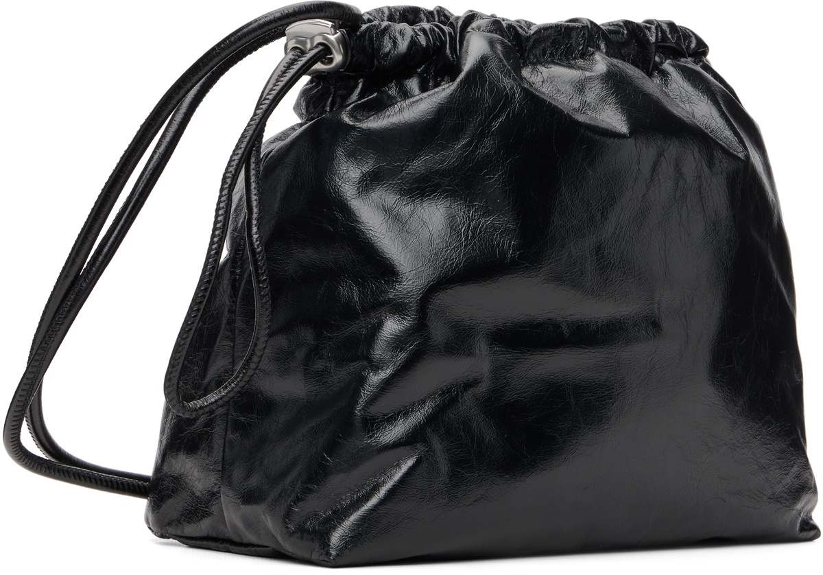 Diesel Black Scrunch-D Bucket Bag