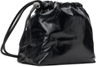 Diesel Black Scrunch-D Bucket Bag