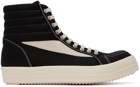 Rick Owens DRKSHDW Black Vintage High Sneaks Sneakers
