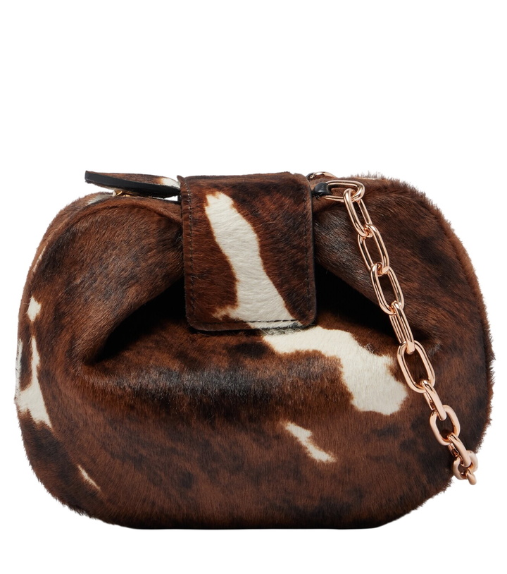 Photo: Gabriela Hearst Demi Small calf hair clutch