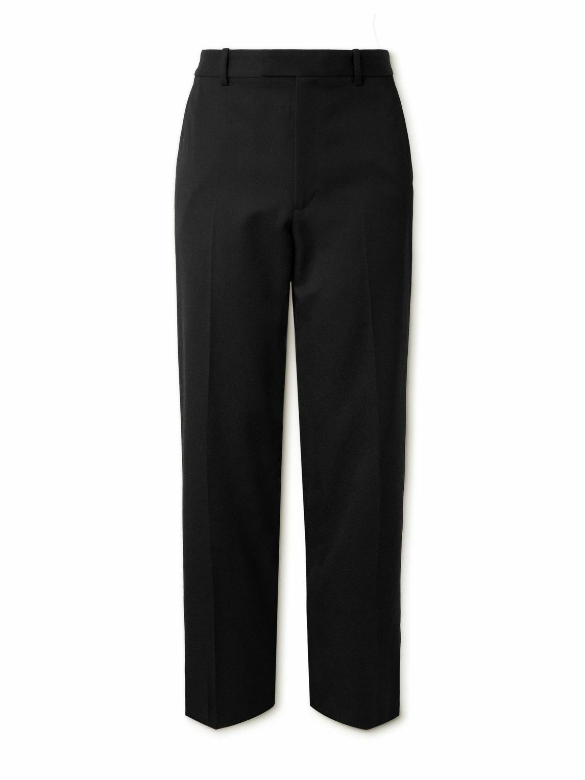 Nili Lotan - Fritz Straight-Leg Wool-Twill Trousers - Black
