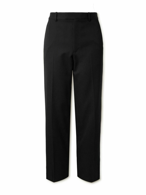 Photo: Nili Lotan - Fritz Straight-Leg Wool-Twill Trousers - Black