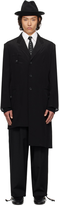 Photo: YOHJI YAMAMOTO Black Tab Long Blazer