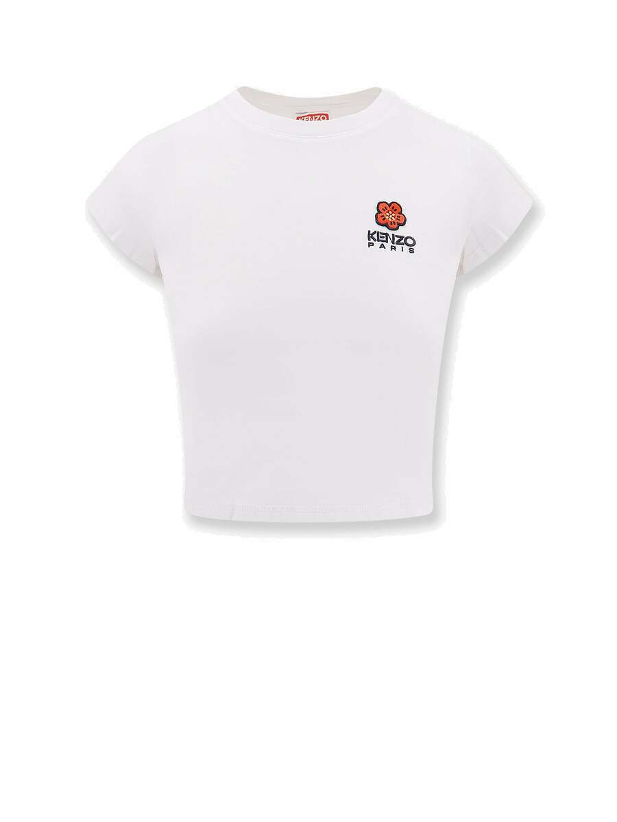 Kenzo Paris T Shirt White Womens Kenzo