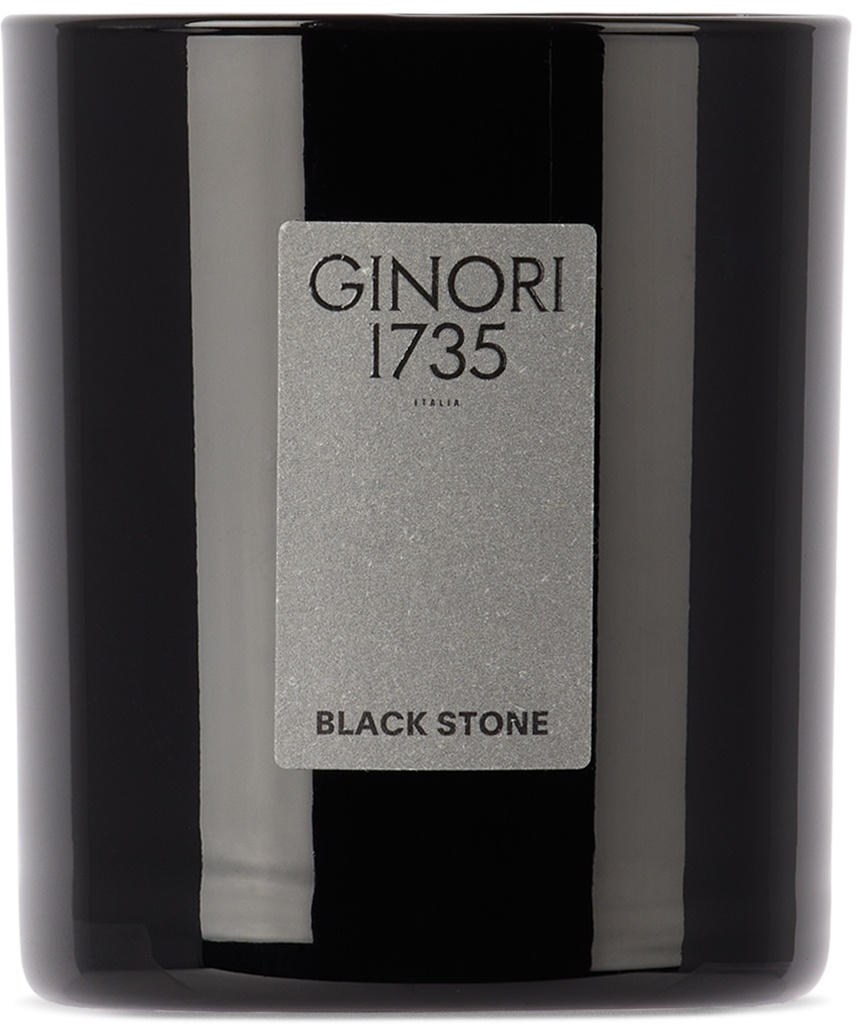 Photo: Ginori 1735 Black Stone Refill Candle, 190 g