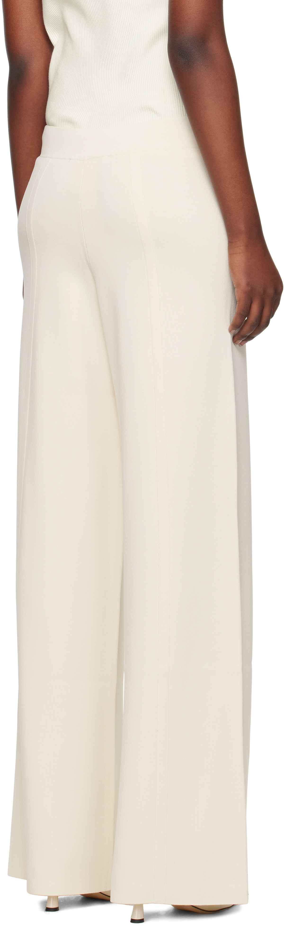 Max Mara Off-White Assiro Lounge Pants