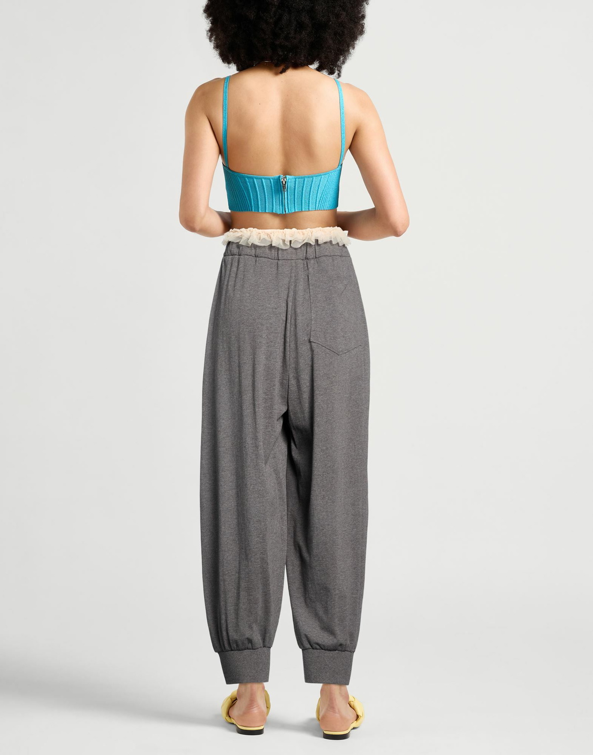 Simone Rocha Womens Pants in Grey