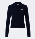 Chloé Logo wool cardigan
