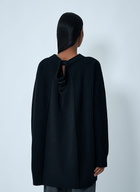 MM6 Maison Margiela Contrast Panel Sweater