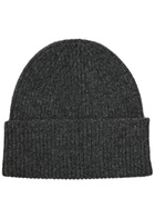 Colorful Standard Ribbed Wool Beanie - Grey - One Size
