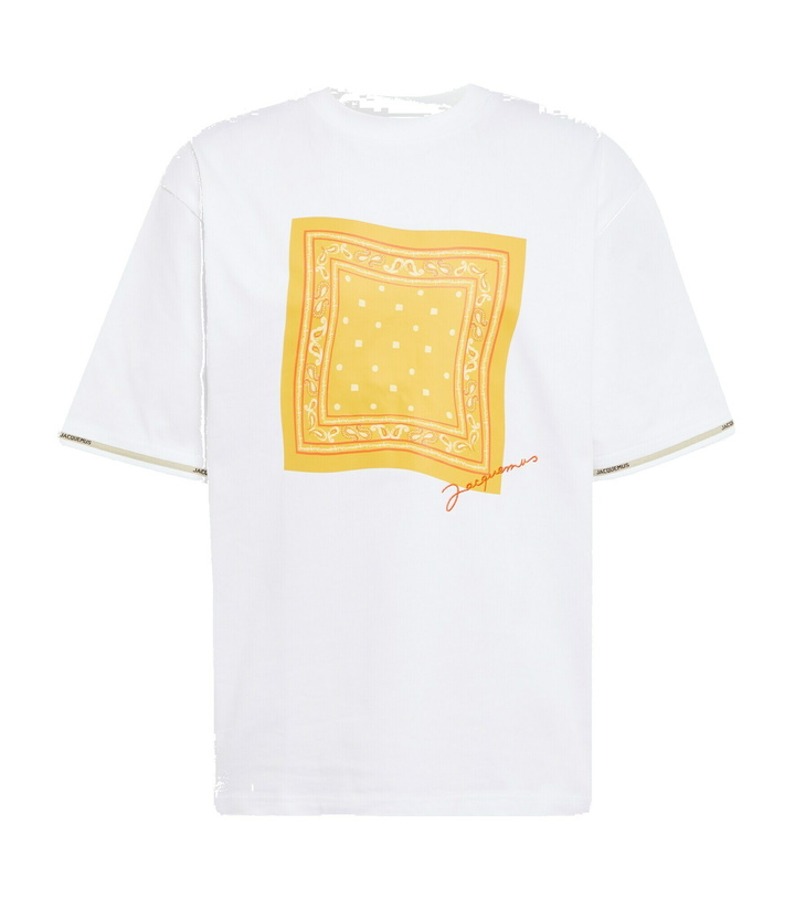 Photo: Jacquemus - Le T-Shirt Taolha printed jersey T-shirt