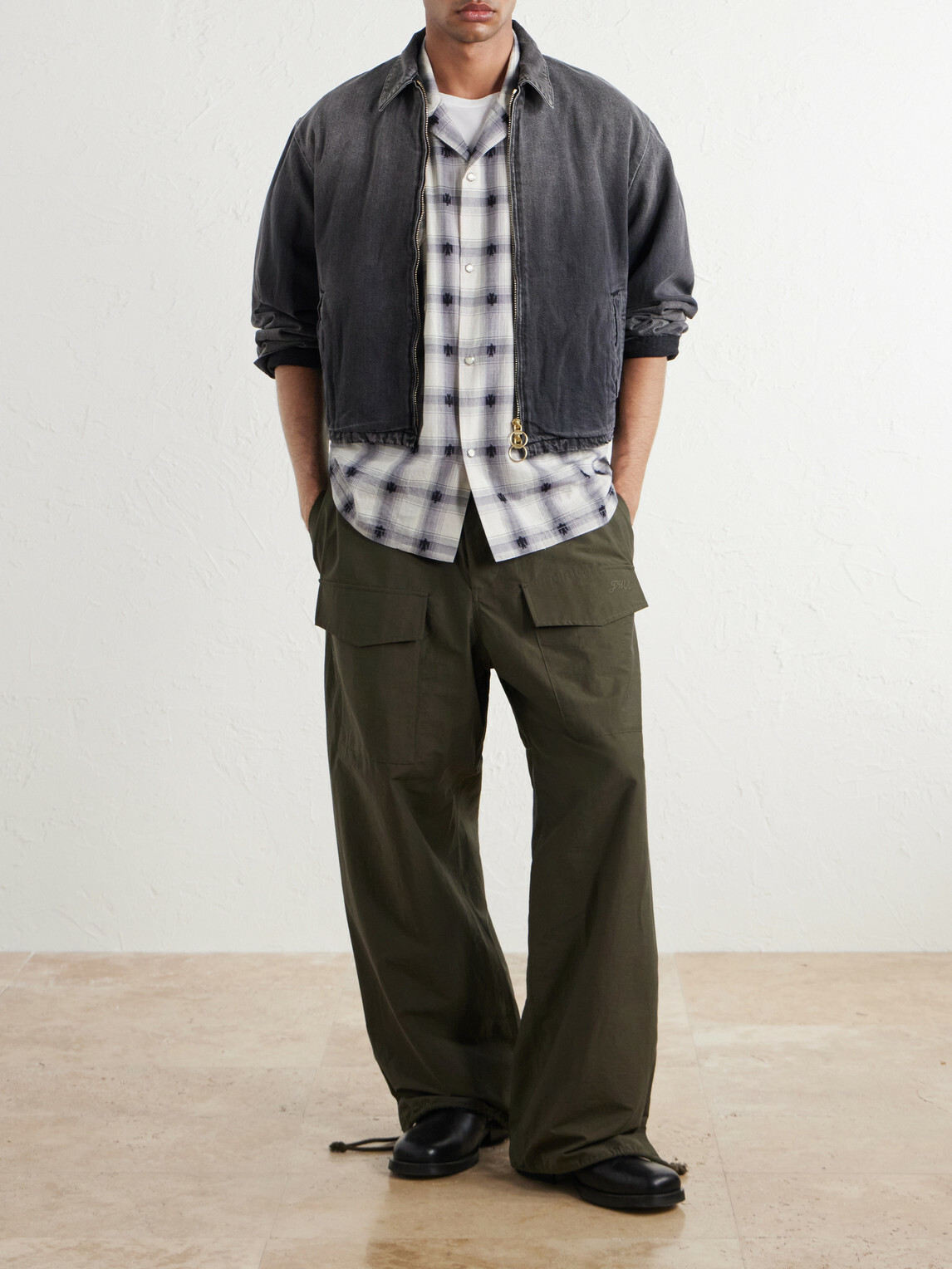 KAPITAL - Hacksaw Denim Jacket - Black
