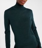 Carolina Herrera Wool and silk turtleneck sweater